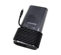 Dell Wikiparts - Adattatore CA 19,5 V, 6,67 A, 130 W, per computer portatile, compatibile con computer portatile, P/N: 6TTY6 V363H, con cavo di alimentazione UK incluso