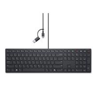DELL KB525C - Tastiera, USB/USB-C, nera, QWERTZ