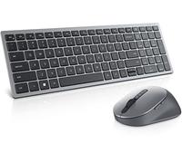DELL KM7120W tastiera Mouse incluso Ufficio RF senza fili + Bluetooth QWERTZ Tedesco Grigio, Titanio