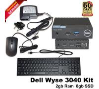 Dell Wyse 3040 Thin Client Intel Atom x5 ThinOS 8.6 2GB RAM 8GB SSD 9D3FH