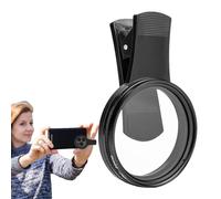 della fotocamera del telefono cellulare, adattatore a clip, lente polarizzata a doppio strato con rivestimento multistrato HD | Rotazione a 360° regolabile in vetro ottico resistente per