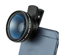 della fotocamera del telefono, kit del telefono | della fotocamera del telefono super macro grandangolare 0,45X 15x,Clip sulla fotocamera per cellulare per tutti gli smartphone