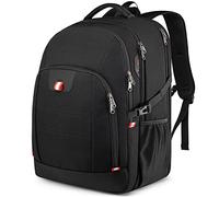 Della Gao Zaino Antifurto Zaino Porta PC Uomo Lavoro Impermeabile USB Zaini Laptop 18.4 Pollici Computer Notebook,Nero Blu