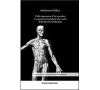 Della importanza di far precedere le cognizioni fisiologiche allo studio della filosofia intellettuale