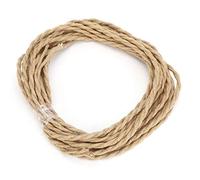 Della Lampada A Filo Ritorto Led Lighting 3m Cavi Elettrici 2 Filamenti Principali 2x 0,75mm², Filo Di Canapa Vintage Intrecciato Elettrico Accessori Fai Da Te Per Lampadario