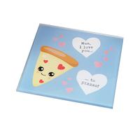 Della Mamma Giorno 10cm Vetro Sottobicchiere Con Divertimento Testo - Love You A