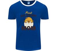 Della Mamma Giorno Pasqua Più Egg-Cellent Mamma Uomo Ringer Fotl