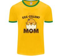 Della Mamma Giorno Pasqua Più Egg-Cellent Mamma Uomo Ringer Fotl