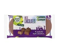 Della Natura Negozio Di Glutine Latte Senza Gallette Di Riso Al Cioccolato 100G (Confezione da 4)