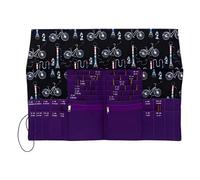 Della Q Needle Case, Purple/Black, Taglia unica