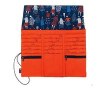 Della Q Needle Case, Red/White, Taglia unica