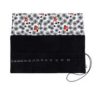 Della Q Needle Roll, Black/White/Red, Taglia unica