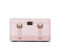 Della Q Train Case, Tela, Petal, One Size