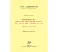 Della religione, considerata nella sua sorgente, nelle sue forme e nei suoi sviluppi. Prefazione-Libro primo (Vol. 1)