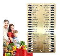 della spesa riutilizzabile: rimani organizzato, coltiva una mentalità frugale, lista della spesa per viaggi efficienti nella lista della spesa dei metalli | Blocca le liste della spesa