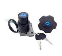 Dell'accensione Chiave Compatibile Con Yamaha Per XT600 1990-1995 Per TW200 2003-2017 1 Set Copertura Tappo Serbatoio Carburante Moto Interruttore Accensione Serratura A Chiave Sedile Kit Parti