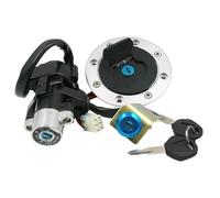 Dell'accensione Chiave Per GSXR1200 Per GSXR750 Per GSXR600 2004 2005 Gruppo Interruttore Accensione Moto Blocco Coperchio Serbatoio Carburante Tappo Benzina Gancio Motore Chiavi Bloccaggio Parti