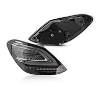 dell'auto Montaggio Fanale Posteriore 2pcs Fanale Posteriore A LED Per Mercedes Per Benz Classe C Classe C W205 2019 2020 2021 Versione UE Mano Sinistra Affumicato Freno