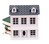 delle bambole in legno Villa - Set da gioco sicuro per piccole case in miniatura per ragazze | Mini mobili per delle bambole, graziosa casetta tascabile per villa, mobili non tossici per cas