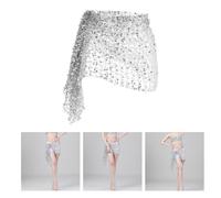 Delle donne di Danza Del Ventre Hip Sciarpa di Paillettes per la Danzatrice Del