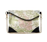 Delle donne PU Pochette Borse Casual Borse E Borse per Matrimonio Rosa Blu Floreale William Morris Pattern cartera de mano para mujer elegante