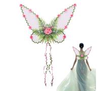 delle fate - Costume da Feed con Vitigne, Costume da Principessa, di Farfalla in movimento con a LED e musica Donna Per Festa Spettacolo Teatro Cosplay Vacanze Pride Natale Hall