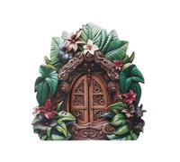 delle Fate da Parete - Mini da Elfo in Legno, Ornamento da Giardino Incantato con Dettagli | Decorazione da giardino fatato stravagante per il cortile,