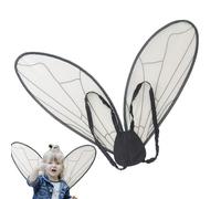delle fate per bambini, per ragazze, con di farfalla, accessorio per costume con d'angelo, gioco di ruolo, per bambini, carnevale, Halloween, feste di Natale, compleanni, eventi anime