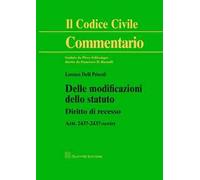 Delle modificazioni dello statuto. Diritto di recesso. Artt. 2437-2437-sexies