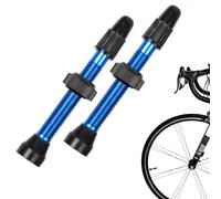 delle valvole per pneumatici tubeless, delle valvole tubeless Compatibile | Adattatore per pompa d'aria per gommoni per cerchi da strada La maggior parte delle ruote da Blu 46 litri