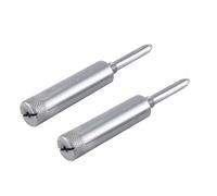 DELLEN Perni di Installazione Cinghia dentata 2 Pezzi Metallo Argento 02992037 for Motori Deutz F2L1011 F3L1011 F4L1011 F2M1011F