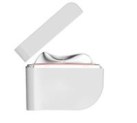 Delletir DYM066 Strumento Gua Sha caldo e freddo, con impostazioni di temperatura regolabili, aiuta a ridurre le rughe e combattere l'invecchiamento. Disponibile in bianco, un regalo commovente per la