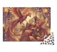 Dell'imperatrice fenice Puzzle 1000 Pezzi,Cartone Di Qualità,Idea Regalo,Gioco Educativo,Sfida Impossibile,Adulti E Ragazzi,Decorazione Casa,dai 14 Anni,Antistress 52x38cm