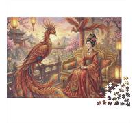 Dell'imperatrice fenice Puzzle 1000 Pezzi,Gioco Educativo,Antistress,Idea Regalo,Sfida Impossibile,Cartone Di Qualità,dai 14 Anni,Adulti E Ragazzi,Decorazione Casa 70x50cm