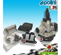 DELL'ORTO CARBURATORE ø19 + KIT ASPIRAZIONE BIG VALVE MBK BOOSTER 50 SPIRIT