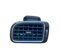 Dell'uscita Griglia Sfiato AC Per VW Per Polo 5 6R Per 2GEN 6C Per Hatchback Per GTI Per GTS 2014-2018 Griglia Ventilazione Aria Condizionata Cromata Nera Lucida Cruscotto(Left-Glossy Black)