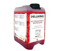 Dellwing Detergente a ultrasuoni 5 l, concentrato alcalino per parti automobilistiche, carburatori e iniettori, Made in Germany