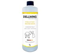 Dellwing Detergente per tappezzeria concentrato 1 l, detergente per divani, tappeti, sedili auto e materassi, adatto per estrattori, aspirapolvere a umido e pulizia manuale, Made in Germany