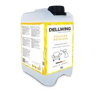 Dellwing Detergente per tappezzeria concentrato 5 l, detergente per divani, tappeti, sedili auto e materassi, adatto per estrattori, aspirapolvere a umido e pulizia manuale, Made in Germany
