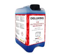 Dellwing HD Detergente a ultrasuoni 2.5 l, concentrato neutro per gioielli, monete e oro, Made in Germany