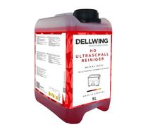 Dellwing HD Detergente a ultrasuoni 5 l, concentrato alcalino per parti automobilistiche, carburatori e iniettori, Made in Germany