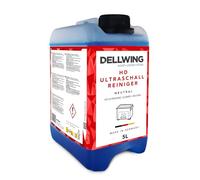 Dellwing HD Detergente a ultrasuoni 5 l, concentrato neutro per gioielli, monete e oro, Made in Germany