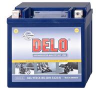 Delo Batteria Al Gel, Riempita YTX14-BS 12V/14AH SAE205A