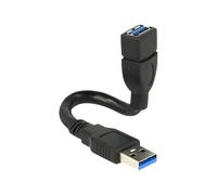 Delock 0.15m 2xUSB3.0-A 0,15 m USB A USB A USB 3.2 Gen 1 (3.1 Gen 1) 83713