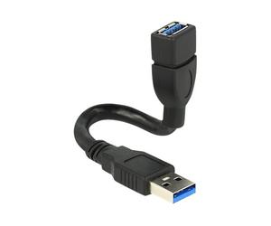 Delock 0.15m 2xUSB3.0-A 0,15 m USB A USB A USB 3.2 Gen 1 (3.1 Gen 1) 83713