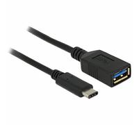 Delock Adattatore Usb C A Usb A 3.1 M/f 15 Cm One Size Black