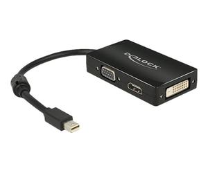 Delock 0.16m DisplayPort/VGA + HDMI + DVI 0,16 m Mini DisplayPort VGA 62631