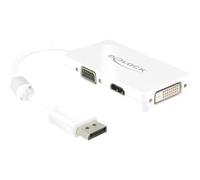 DELOCK 62655 - Adattatore DisplayPort, da DP a VGA/HDMI/DVI