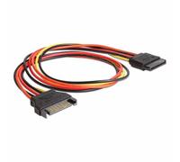 DELOCK 60132 - Connettore SATA a 15 pin maschio > presa SATA a 15 pin femmina,
