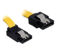 DeLOCK 0.5m SATA M/M cavo SATA 0,3 m Giallo